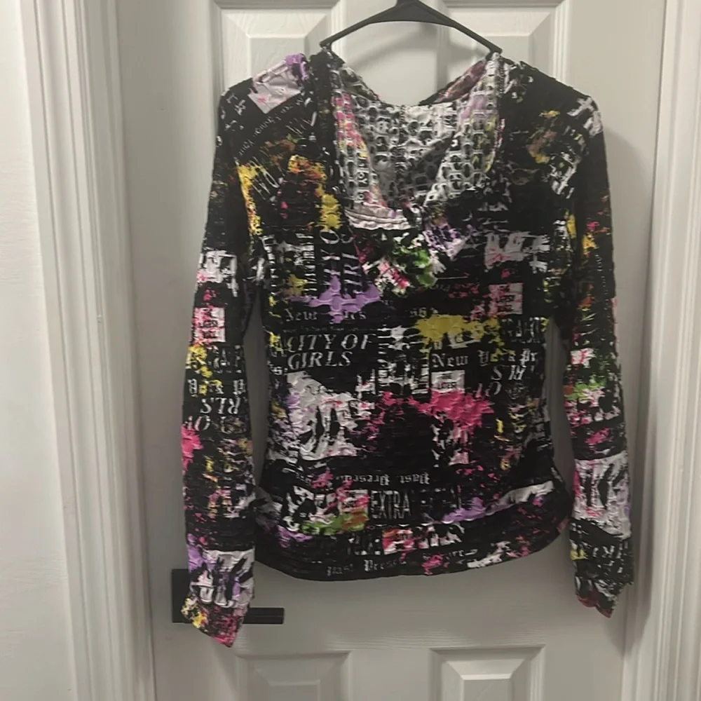 Stylish Multicolor Women's Jacket - Picture 2 of 3